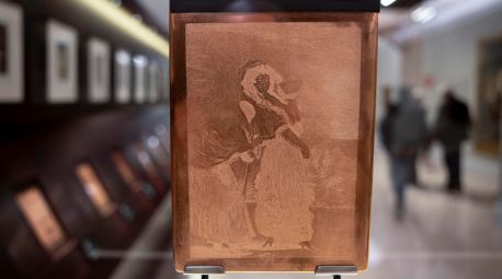 La Academia de San Fernando muestra las láminas de cobre que usó Goya en sus grabados
