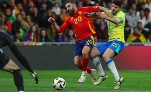 El amistoso España-Brasil corona a La 1