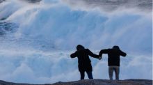 El tiempo: rachas muy fuertes de viento en la costa Cantábrica
