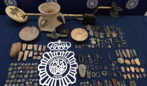Recuperadas en Sevilla 191 piezas arqueológicas procedentes de expolio
