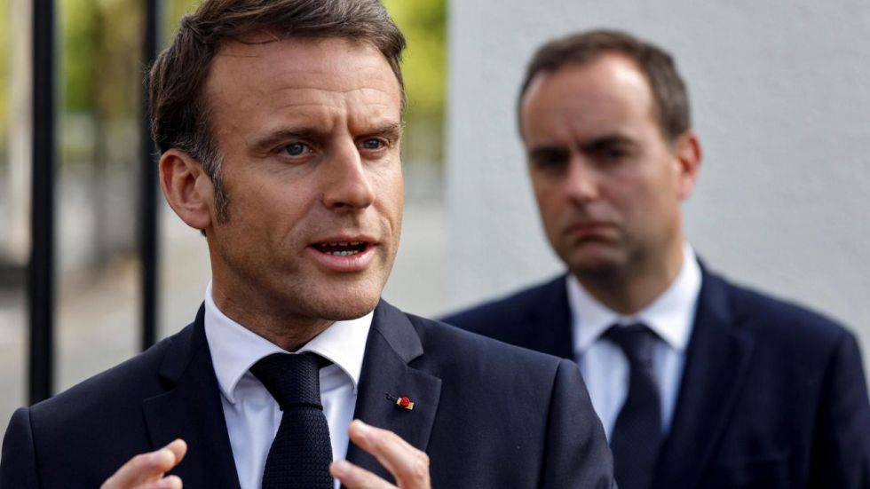 Macron dice que Europa debe movilizarse si Estados Unidos no envía ayuda a Ucrania