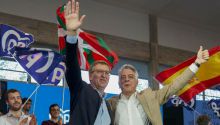 Feijóo pide para el PP el voto no nacionalista: 'El único que no vende su alma'