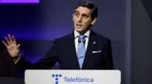 Telefónica gana un 78 % más hasta marzo y confirma un dividendo de 30 céntimos en 2024