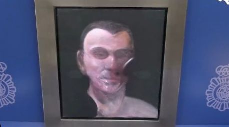 Recuperan un cuadro de Francis Bacon robado en 2015 en Madrid
