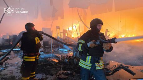 Ataque ruso contra un hipermercado en Járkov
