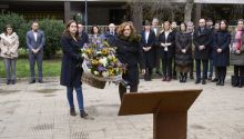 Arrancan la placa en recuerdo a Miguel Ángel Blanco colocada en enero en Vitoria