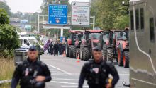 Cortes y retenciones en la frontera con Francia por la protesta de los agricultores