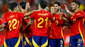 España supera su primer test para la Eurocopa con una 'manita'