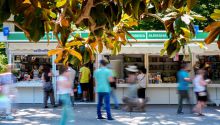 La Feria del Libro de Madrid cierra la tarde del jueves por alerta naranja
