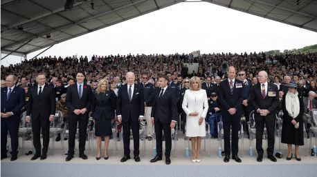 Líderes mundiales conmemoran en Normandía el 80 aniversario del 'Día D'