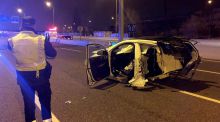 Noche trágica en Madrid: tres muertos en accidentes y una persona atropellada por varios coches ante el Bernabéu