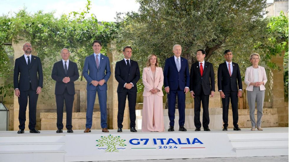 El G7 acuerda prestar a Ucrania 46.000 millones de euros con activos rusos congelados