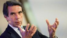 Aznar llama a España a movilizarse contra la 'coalición de ultraizquierda'