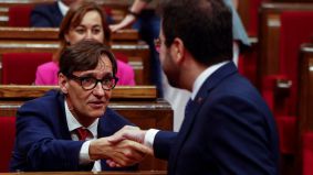 PSC y ERC inician formalmente la negociación para investir como president a Illa