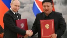 Kim y Putin oficializan su alianza contra Occidente con un acuerdo de asistencia mutua
 