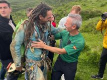 Los dos espeleólogos desaparecidos salen ilesos de la cueva de Soba