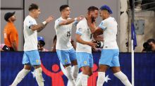 Copa América. Goleada de Uruguay a Bolivia