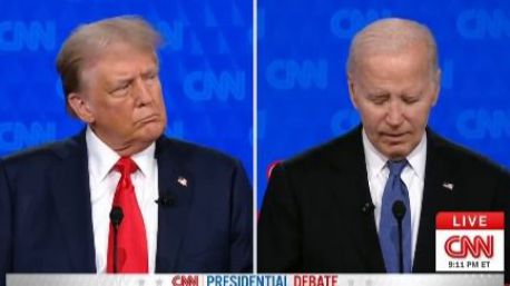 Los errores de Biden durante el debate