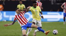 Copa América. Vinicius se echa a Brasil a la espalda para espantar las dudas