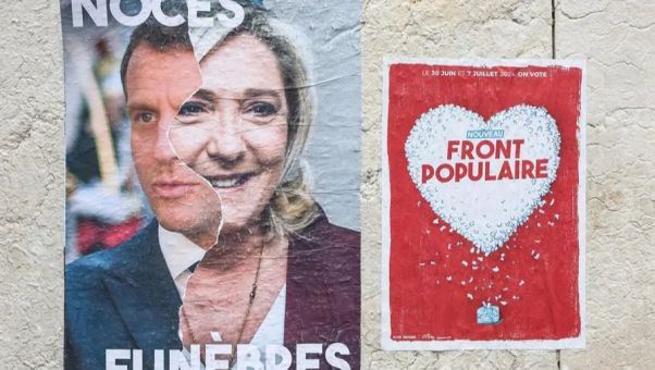 Triunfo de la coalición de izquierdas con entre 160 y 215 diputados. Marcon obtendría entre 150 a 180 y Le Pen, entre 115-152 escaños.