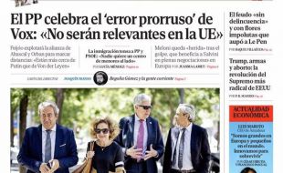 Las portadas de los periódicos de este domingo, 7 de julio