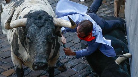 Los toros de Cebada Gago protagonizan un encierro rápido y peligroso