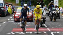 Tour Francia. La carrera dispara su interés: Vingegaard gana a Pogacar con 'foto-finish'