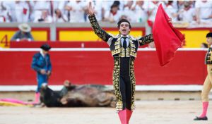 Los toros en El Imparcial. San Fermín: la Puerta Grande de Colombo