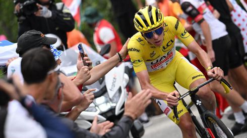 Tour Francia. Pogacar vuela en Plateau de Beille y noquea a Vingegaard