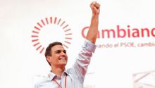 Sánchez celebra sus diez años al frente del PSOE: '¡A por la siguiente década!'