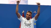 Mbappé emula a su ídolo Cristiano Ronaldo durante su presentación: 'Hala Madrid'