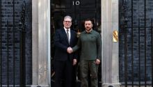 Starmer remarca el apoyo británico a Ucrania al recibir a Zelenski en Downing Street