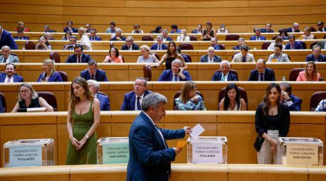 El Senado elige diez vocales del CGPJ pactados por PSOE y PP y culmina la renovación