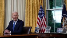 Biden dice adiós desde la Casa Blanca: es hora de 'pasar el testigo' para salvar al país