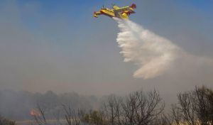 Julio se despide con incendios forestales en diversos puntos de la Península