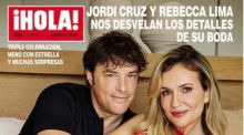 Jordi Cruz desvela los detalles de su boda y Raquel Mosquera se casa