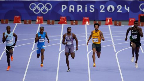 Tebogo frustra a Lyles en la final de 200 metros y se proclama campeón