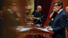 Salvador Illa defiende la amnistía en su discurso de investidura en el Parlament