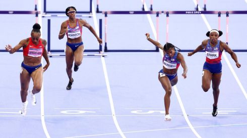 Masai Russel, nueva campeona olímpica de los 100 metros vallas