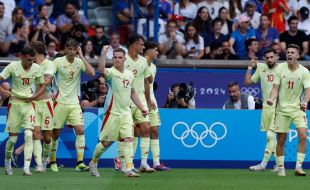 El oro de España en el fútbol olímpico, protagonista