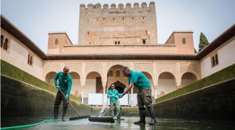 La Alhambra, un vergel monumental preparado para las olas de calor