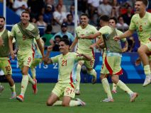 La impresionante celebración de España tras ganarle el oro a Francia en París