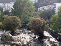 El aviso de un pastor salva a cien personas en una poza de Granada por la crecida de un río