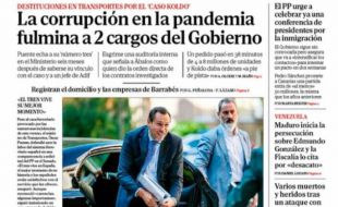 Las portadas de este sábado