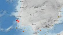 Un terremoto de magnitud 5,5 frente a Portugal se siente en varias provincias de España