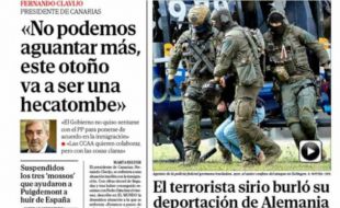 Las portadas de este lunes, 26 de agosto