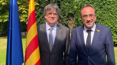 Rull se reúne con Puigdemont en Waterloo por primera vez desde su última fuga