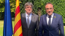 Rull se reúne con Puigdemont en Waterloo por primera vez desde su última fuga