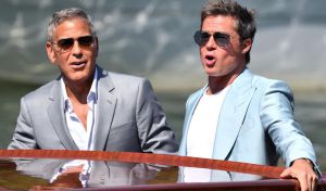 Brad Pitt y George Clooney exprimen su complicidad con la comedia Wolfs