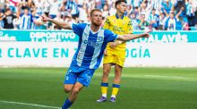 LaLiga. El Alavés doblega a Las Palmas